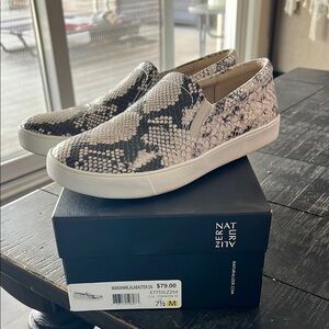 Naturalizer Snake Print Slip-On Shoes